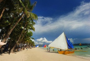 Boat Beach Boracay Philippines