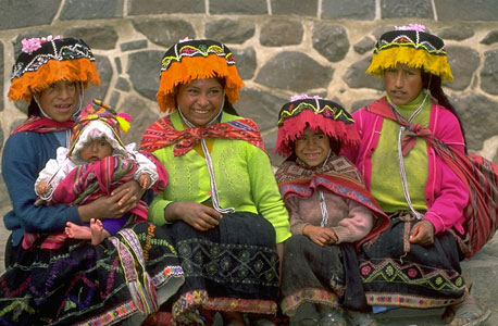 Girls Pisac Market