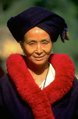 Yao Hilltribe Woman, Thai-Burma Border